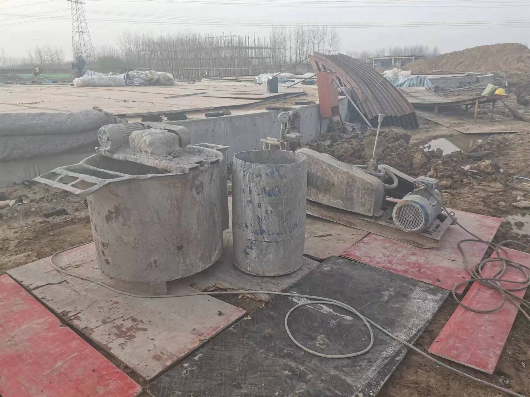 船山回填土注浆